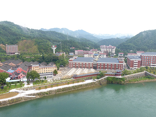 白沙溪黑茶文化博物館沿江風格帶